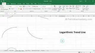Excel 14 12 Types of Trend Lines on a chart
