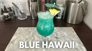 Blue Hawaii: The Drink That'll Take You to the Beach