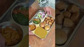 Dal bati only ₹70 #dalbatirecipe #gwalior #gwaliorfoodie #ytshortsviral #streetfood #cafe