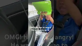 Car tantrum! #slajfamilyhype