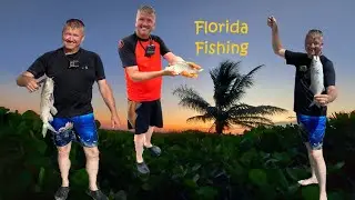 Florida Fishing Fun in the Sun during the Mullet Run - Part Two Jetty Fishing