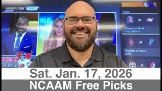 🏀 NCAAM Picks (1-17-26) Saturday College Basketball Betting Predictions - Today's Daily Free Plays