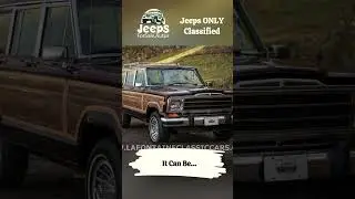 Vintage 1991 Jeep Grand Wagoneer! 🛻 Classic V8 + Low Miles | For Sale NOW! 🔥