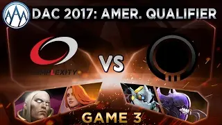 compLexity vs Onyx Game 3 - DAC 2017 Americas Qualifier - @DakotaCox @FoggedDota