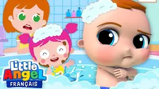 Prends ton Bain B&eacute;b&eacute; Louis! Comptines pour B&eacute;b&eacute; | Little Angel Fran&ccedil;ais