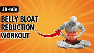 10-Min Workout to Reduce Belly Bloat & Water Weight (Flat Belly Fast)