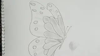 Aesthetic butterfly 🦋 step by step