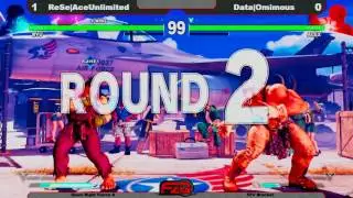 Down Right Fierce 8 SFV- ReSe|AceUnlimited vs Data|Ominous