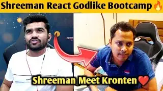 Shreeman legend React On Godlike Bootcamp 🔥 | Shreeman legend meet Kronten gaming