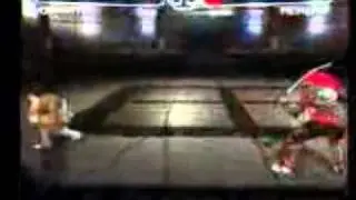 Tekken 4 - PS2 - Some CPU Heihachi Glitches/Bugs