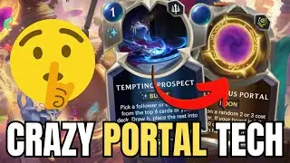This SECRET Portal Combo TURBO LEVELS NORRA! | Legends of Runeterra
