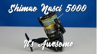 Обзор катушки Shimano Nasci 5000, потрясающая легкая катушка!