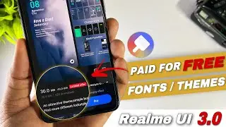 Apply Any Paid Theme for FREE🔥| Realme Theme Store New Trick