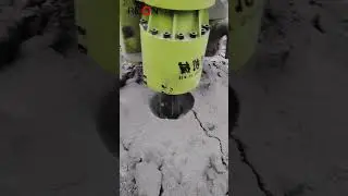 Double your rock-breaking efficiency! Integrated rock drill and splitter, a new tool for mining