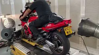 Power Run Kawasaki Ninja ZX6R 636 2003 (Torquetune Dyno Centre)