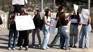 Canyon Springs High School ICE Protest Walkout, Moreno Valley, CA