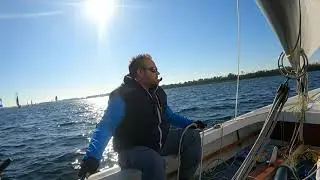 Zeilen (Solo) met volksboot op het Veerse Meer (24/10/2021)