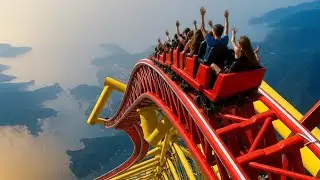 Las 10 montañas rusas que SOLO los VALIENTES se atreven a subir☠️