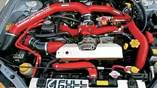 Шланги охлаждения для SUBARU Impreza GC8 EJ20 WRX GT MK3-6 96 - 00 черный / синий