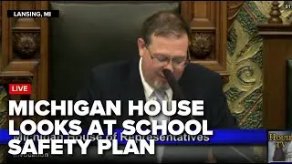 #LIVE: Mich. House set to approve plan to support school safety, mental health