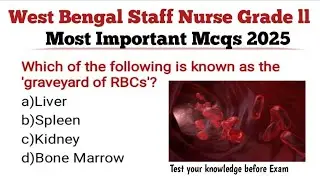 West Bengal Staff Nurse Grade II Exam Preparation 2025 | Most Important Nursing MCQs with Answers
