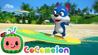 Balloon Beach song | |CoComelon Animal Time | Animal Nursery Rhymes