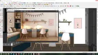 Interior Rendering Settings in Sketchup 2019 & Vray Next Tutorial #26 | Full Lighting & Render Setup