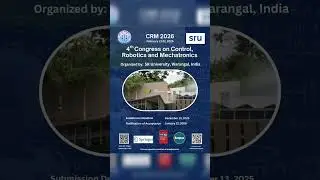 🤖 Call for Papers: CRM 2026 | SCOPUS Springer Conference 🚀 #shorts #ai #iot #quantum