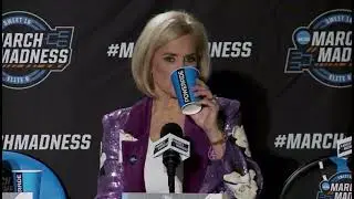 Тренер LSU Ким Малки ответил репортеру после вылета из Elite 8