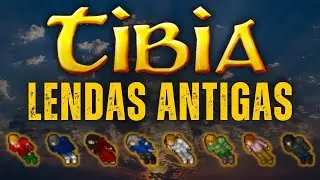 🌎🔙[MAIORES LENDAS DO TIBIA ANTIGO]☄️💫 #tibia #mmorpg
