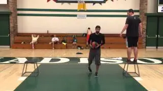 Box Jump Putbacks ( Rebounding and Post Drill)