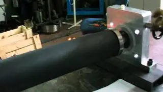 Bowed Roller Instalation
