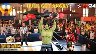 Hulk Smashed Ironman & Spiderman in WWE Fight | Marvel Superheroes Fighting#ironman #spiderman #wwe