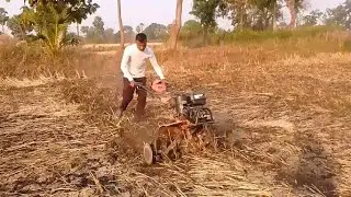 Khet ki taiyari //power tiller//