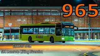 [Joyride] SMB3085X on 965 with Gambas Road Diversion | MAN NL323F A22 Gemilang Euro 5 Loud Axle
