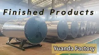 Yuanda Boiler Company Products Workshop Display, Factory In Henan Province