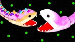 SNAKE CLASH GAMEPLAY 🔥 EPIC SNAKE GAME | GIANT SNAKE DOMINATES THE ARENA 👑 🎮 🐛