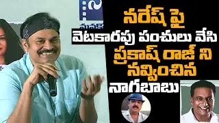 Nagababu Funny Satirical Comments on Actor Naresh | MAA Elections | Teluguone Cinema