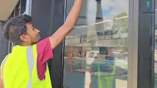 How to easily remove calcium buildups on exterior windows | Zavvers Windows Cleaning Perth