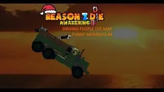 ROBLOX | R2DA | Driving People Off Map With Truck | Funny Moments #4