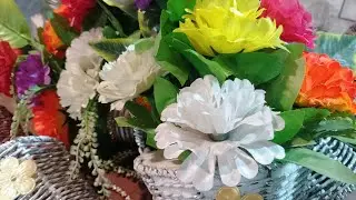 T. She's is live! Flower basket for decorating ideas for your Home #onlineshopping 03406603563