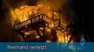 🚒 🚓Vollbrand von Ferienh&uuml;tte in Hart/Zillertal🔥🚑