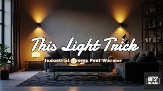 One Lighting Trick That Makes Industrial Rooms Instantly Cozy