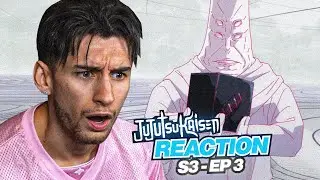 GOJO SATORU WILL BE FREED! - JUJUTSU KAISEN REACTION S3 EPISODE 3!