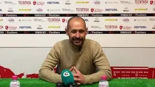 Rueda de Prensa de Marcos Jiménez tras la victoria del Sanse ante el Racing Club de Ferrol por 1-0