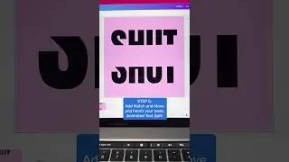 CANVA VIDEO HACKS: Animated Text Split #canvatutorial #canva #canvatips #blackpink #kpop