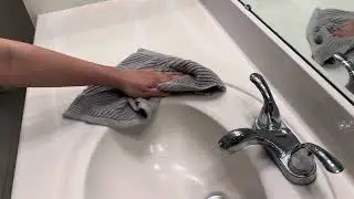 Clean + Broom My Bathroom With Me