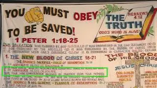 You Must Obey the Truth to Be Saved