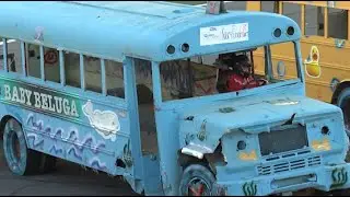 Charlotte Sports Live rolls to victory in wacky Media Mayhem bus race