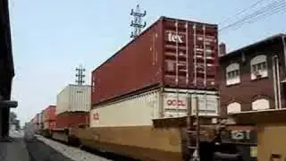 NS Double Stack Train in Lebanon, PA